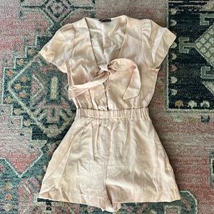 Like new pink Zara romper